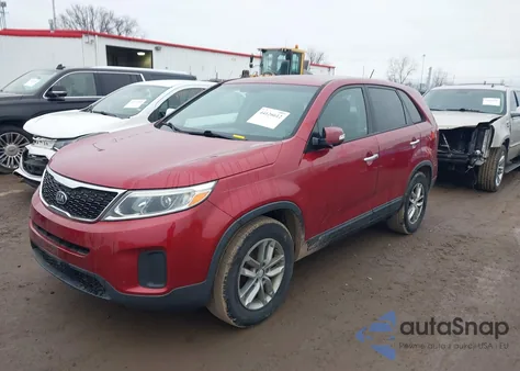 2014 Kia Sorento Lx from USA, damaged, VIN 5XYKT3A69EG534328